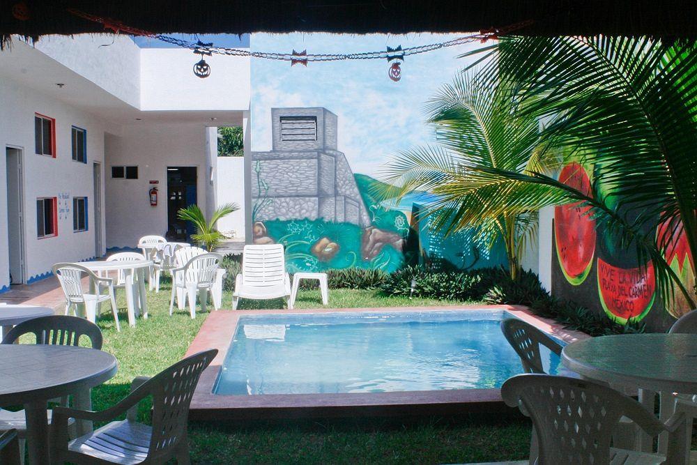 Hostal Vive La Vida Playa del Carmen Dış mekan fotoğraf