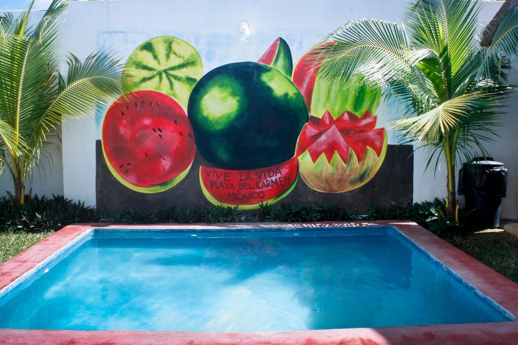 Hostal Vive La Vida Playa del Carmen Dış mekan fotoğraf